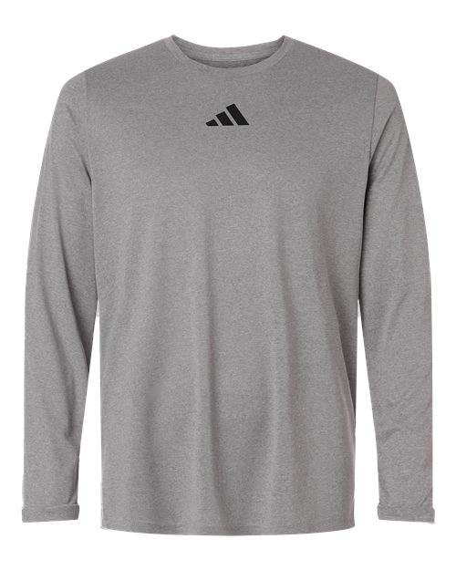 Medium Grey Heather/ Black - Front