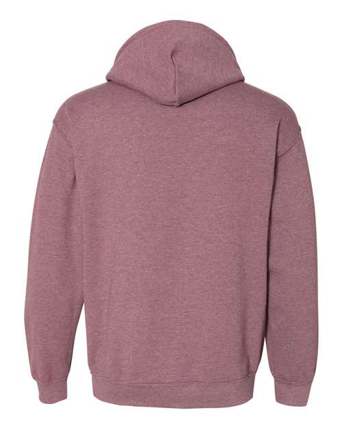 Heather Dark Maroon - Back