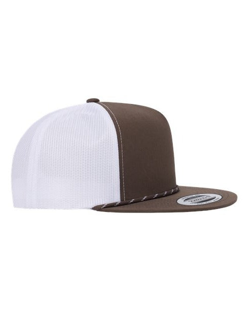 Brown/ White - Side Mirrored