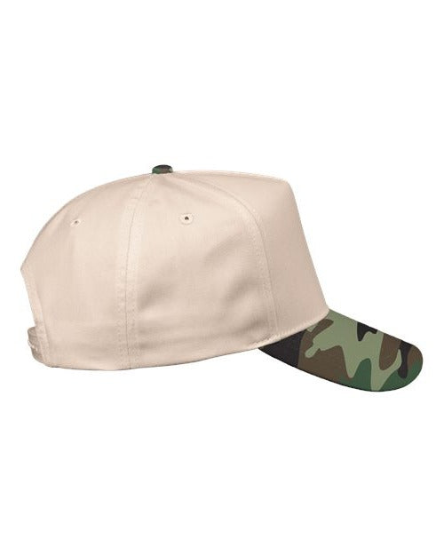Natural/ Camo Green - Side Mirrored