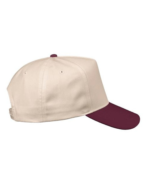 Natural/ Maroon - Side Mirrored