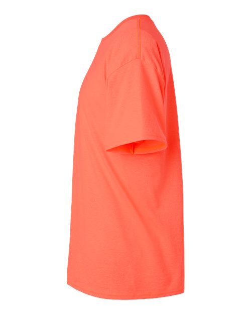 Heather Neon Coral - Side