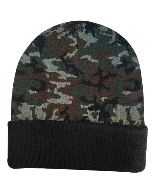 Green Woodland Camo - Back