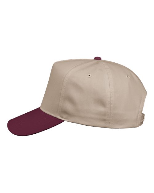 Khaki/ Maroon - Side