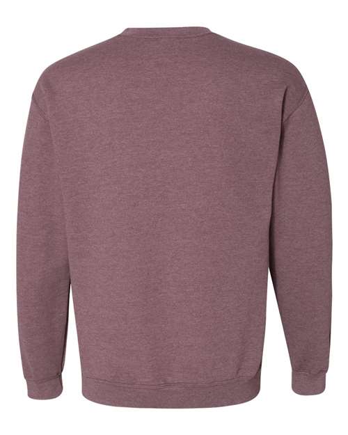 Heather Dark Maroon - Back