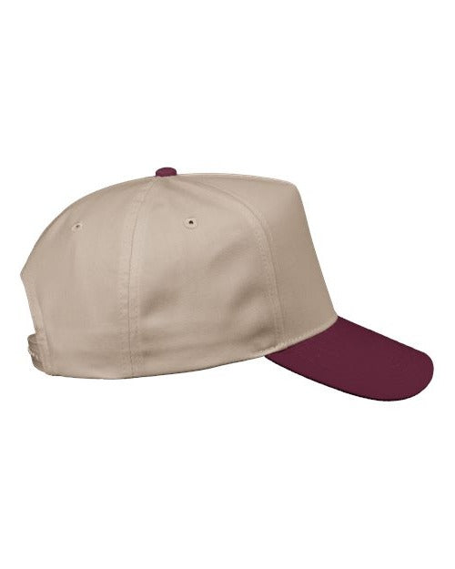 Khaki/ Maroon - Side Mirrored